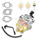 Carburetor for Champion 4F168F 196cc Generator, 100407 224cc, 46516 4000W, 46593