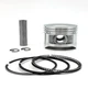 Piston Kit for YAMAHA EF30 EF2400 EF2600 EF2800 EF3000, MZ175, YG2800, YP20 YP30