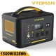 VTOMAN Jump 1500X Portable Power Station 1500W 828Wh LiFePO4 Battery Generator