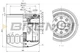 BRAMSI FL1818 OIL FILTER FOR ASIA MOTORS,BEDFORD,FORD,GREAT WALL,HYUNDAI,ISUZU,K