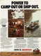 1980 Vintage Print Ad Power to Camp Out or Ship Out Honda EM-500 Port. Generator
