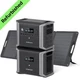 Dabbsson 3030Wh Power Station DBS1300+DBS1700B Battery+120W Solar Panel Outdoor