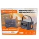 Wattbricks Energy 120W Peak Portable Power & 30-Watt Portable Solar Panel Bundle