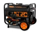 WEN 4,750 Watt 120V/240V Dual Fuel Portable Generator with Wheel Kit and