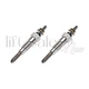 2 Glow Plugs For Kubota B5100, GL-4500, GL-5500, GL-6500 with 2 Cylinder Engines