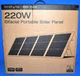 EcoFlow EFSOLAR220W-N 220W Bifacial Portable Solar Panel Adjustable Angle SEALED