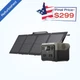 EcoFlow Solar Generator RIVER 2 Max 512Wh+110W Solar Panel Certified Refurbished