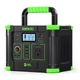 EBL Portable Power Station 288.6Wh 330W Solar Generator Pure Sine Wave AC Output