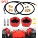 12PCS HND1.2CD for Bergs II Dual System with Hose&Cap for Honda Polaris Champion