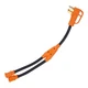 14-50P to 5-15Rx2 Generator Splitter, 50A to 15A  For MaXpeedingRods MXR6000GT