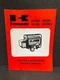 KAWASAKI Factory Portable Generator Owner's Manual GA1800A/2300A/3200A/A-S GA