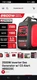 PowerSmart 2500W Inverter Gas Generator CO Sensor HB5020C Red Portable 5.5hr