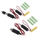 AAA Battery Eliminator 2M Type C USB Power Supply Cable Replace 4 AAA Battery