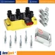 HeavyDuty Ignition Coil & 6 NGK Spark Plug for 1997-2000 Mazda B3000 B4000 FD480