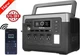 OUKITEL 1024Wh/1800W LiFePO4 Power Station, Solar Generator for Home & Camping