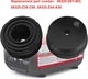 68325-Z07-003 Lower Rubber Foot Pads For Honda Eb2000I & Eu2000I EU2200 EB2200 -