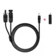 16.5FT 14AWG+16AWG Solar Cable to DC7909+8020 for Anker 521 535 555