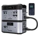 OUKITEL BP2000 Power Station 2200W, Solar Generator2048Wh/ Expansion Battery