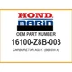 Honda CARBURETOR (BB65W A) 16100-Z8B-003 OEM NEW