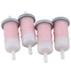 4Pcs Fuel Filter 16910-Z6L-003 for Honda GX630R GX660R GX690R GXV630R GCV530
