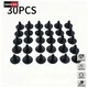 30x Fit Jeep Chrysler Dodge Ram Fender Liner Retainer Clip Fastener Rivet Screw