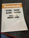 KAWASAKI FACTORY SERVICE GENERATOR MODELS GA1800A GA2300A GA3200A GA3200AS