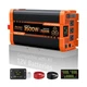 3500 Watt Power Inverter 12V to 110V with 3AC Outlet, 2USB Port, Hardwire Por...