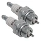 2PK Champion RCJ8Y Spark Plug For Honda EM500 EM500K1 EM600 Yamaha EF600