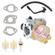 Carburetor Carb Filter Set for DuroMax XP4400E 4400 Watt 7Hp Generator 4400W