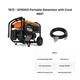 7672 - Generac GP6500 Portable Generator with Cord 49ST