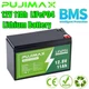 12V 11Ah LiFePO4 Lithium Battery Built-in BMS 5000+ Cycles For Solar Power RV