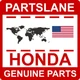 68325-Z07-003 Honda OEM Genuine RUBBER,BOTTOM 68325Z07003
