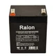 12V 5Ah T1 Terminal replacement battery for Firman W03082 Generator       1pk