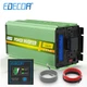 EDECOA Power Inverter 3000w 6000 Watt 12V DC to AC 120V 110V LCD Car Camp