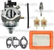 Carburetor with Air Filter for Honda GCV170LA Engine HRN216 HRX217 16100-Z9L-811