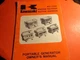 OEM KAWASAKI KG550A KG750A KG1100A KG1600A KG2900A OWNERS MANUAL 99920-2001-03