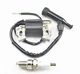 Ignition Coil & Spark Plug for Honda EB2200X EB2500 EB2500X EB2500XK1 Generator
