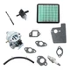 Carburetor Kit For Honda GCV170LA GCV200 GCV170 HRN216 16100-Z9L-811 BB76JA
