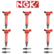 NGK G-Power Platinum Spark Plug & Engine Ignition Coil For Toyota Highlander