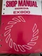 HONDA EX800 GENERATOR NEW SHOP MANUAL. STILL IN THE FACTORY PACKAGING.