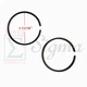 New Piston Ring Set For ETQ950 TG1200 63CC 1000 1200 Watts Gas Generator