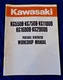 Kawasaki KG550B KG750B KG110B KG1600B KG2900B Generator Service manual