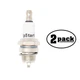 2Pack Compatible Spark Plugs for Yamaha EF600 Generator Stihl HL75 Hedge Trimmer