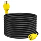 Leisure 30 Amp STW 50'  4 Prong Generator/Industrial Locking Extension Cord