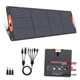  N-Type 16BB 200W Portable Solar Panel for EF/Jackery/Bluetti/Anker Orange
