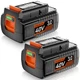 1-2PACK 40V 3.0Ah for Black Decker 40 Volt Max Lithium Battery LBXR36 LBX2040