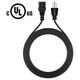 6FT UL AC Power Cord Cable For Anker SOLIX C300 C300X Portable Power Station
