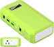 powkey Portable Power Station with AC Outlet, 65W/110V External A-Green 