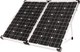 Go Power! GP-PSK-130 130W Portable Folding Solar Kit with 10 Amp Solar Controlle