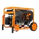 WEN DF430X 4375-Watt Dual Fuel Portable Generator with Wheel Kit and CO Sensor